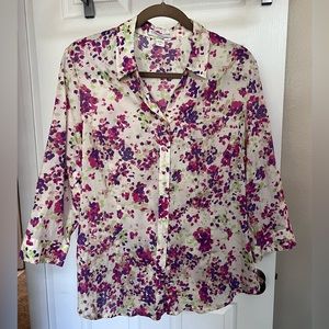 Coldwater Creek sheer blouse